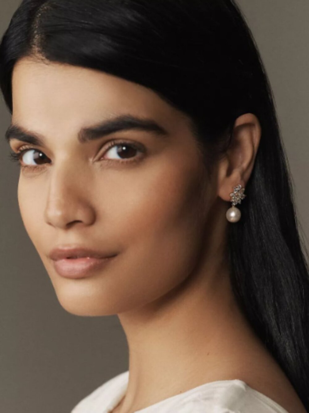 Anthropologie NADRI Chiara Pearl Drop Earrings NWT